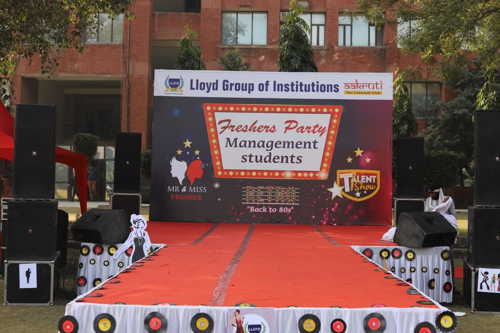 Lloyd Business School Fresher Party 2022 - MBA, BBA and PGDM